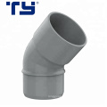 PVC DIN standard 45 degree elbow